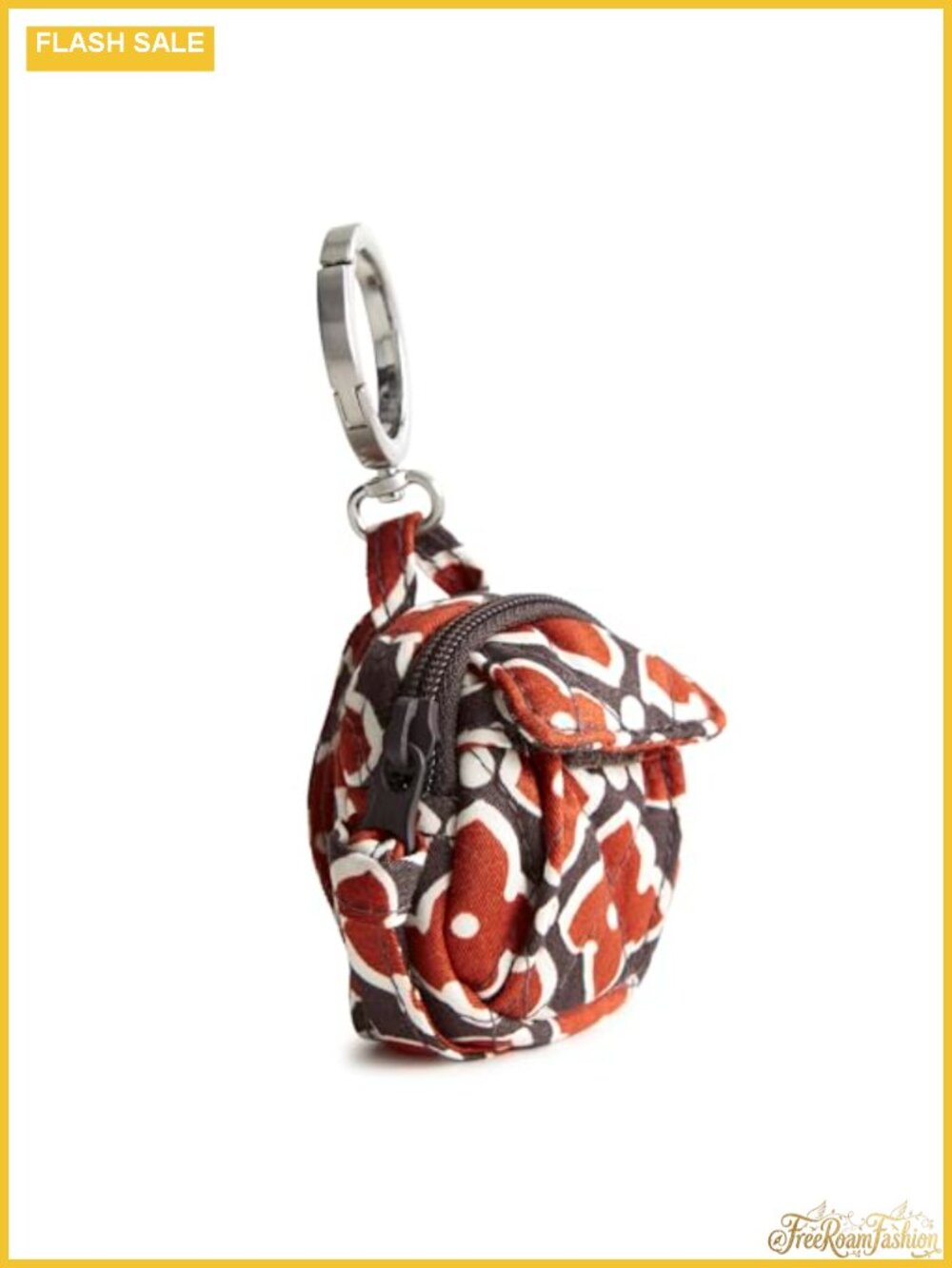 Vera Bradley Cotton Backpack Bag Charm Accessory